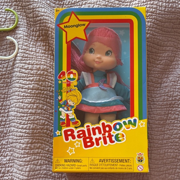 Rainbow Other - Rainbow Brite Moonglow Doll with Pink Hair